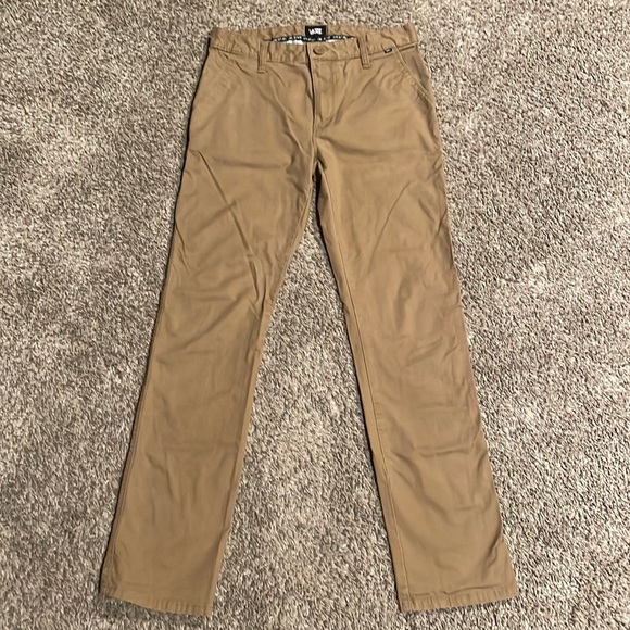 Vans Other - Vans Chino Khaki Pant Size 28 Brown